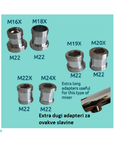 Nastavak za ecopro ili ecopro compact filter za vodu