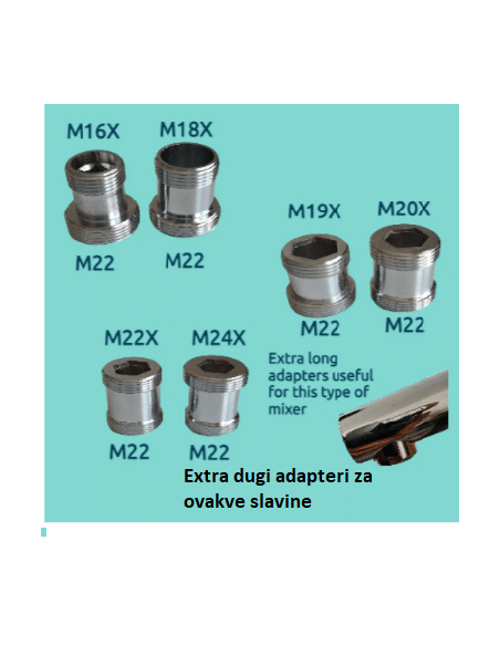 Nastavak za ecopro ili ecopro compact filter za vodu